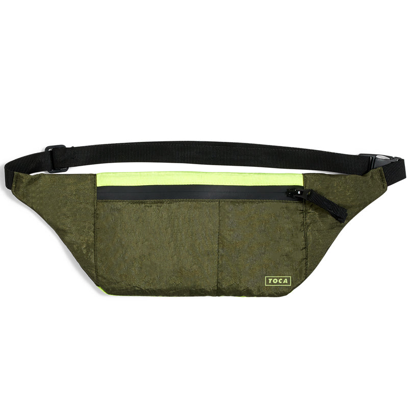 TOCA EMF schützende Gürteltasche für Damen und Herren Grün