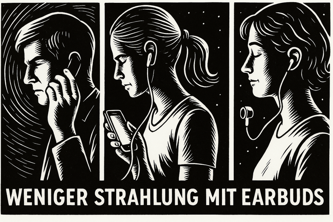 Weniger Strahlung mit Earbuds: Warum Bluetooth-Kopfhörer deinen Körper entlasten