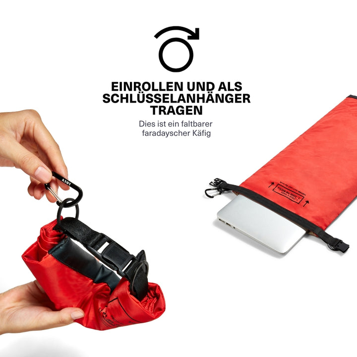 No Signal Sleeve XL (14") -Schutz vor Strahlung, Überwachung und Ablenkung für Laptop Case