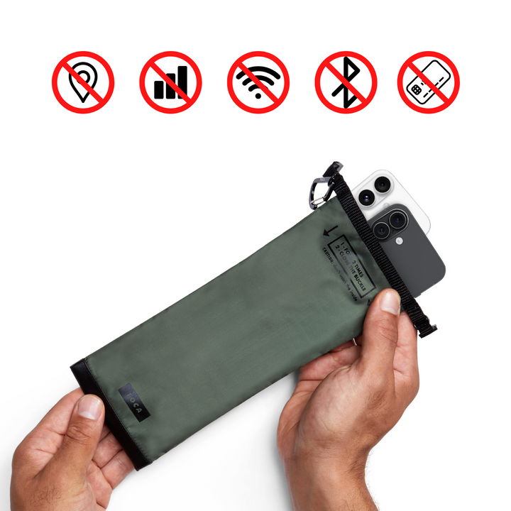 No Signal Sleeve L - Protection against radiation, surveillance and distraction