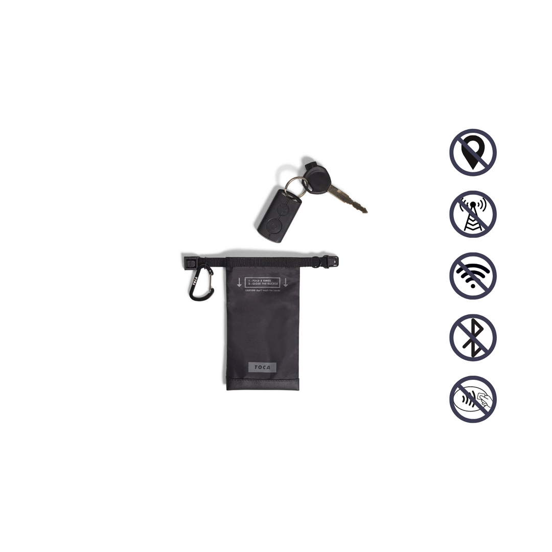 No Signal Sleeve KeyFob - 100% Signal and Radiation Free Car Key Bag