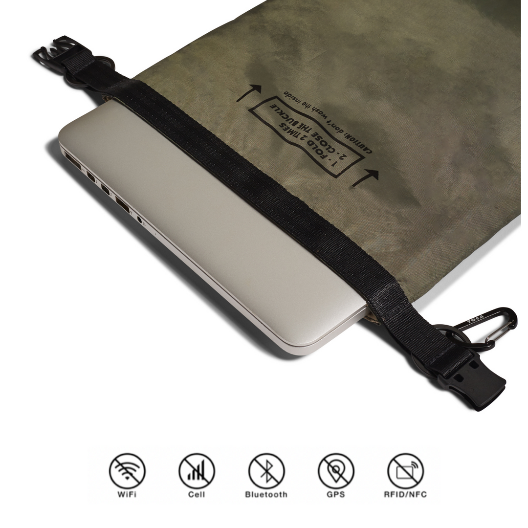 No Signal Sleeve XL (14") - 100% Signal and Radiation Free Laptop Case