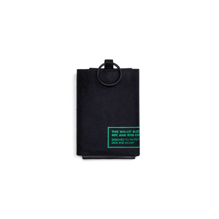 RFID Safe Wallet - Green Print