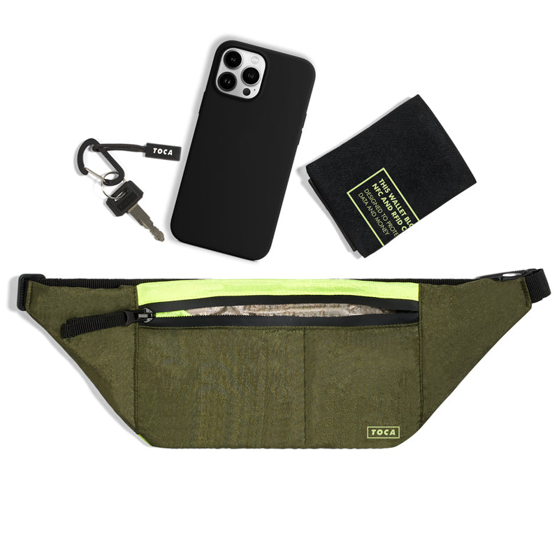 DefenderShield EMF & 5G Radiation Protection Fanny Pack - Hip Pack for Men  & Women - Adjustable Waist Belt Bag with Pockets, Black, one size, Belt Bag,  Bum Bag, Waist Bag :