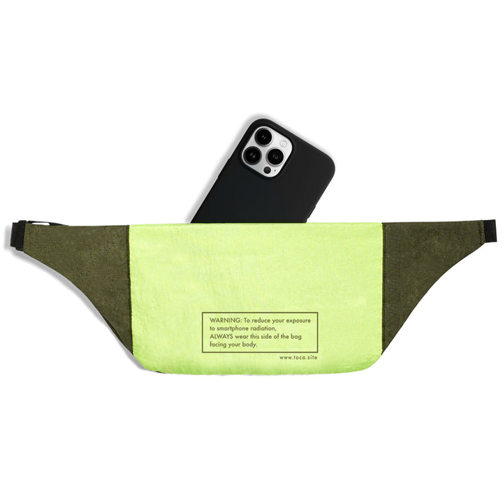 TOCA EMF Protection Waist Bag - Green